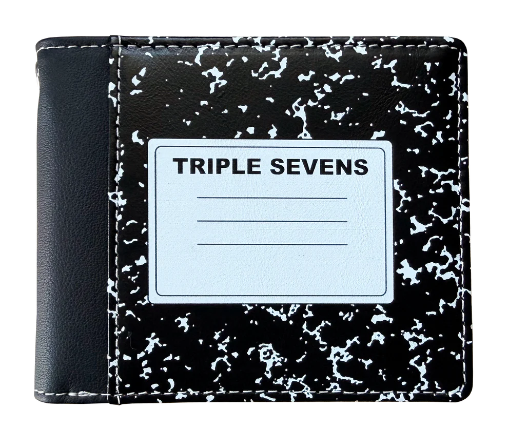 TRIPLE SEVENS NOTEBOOK WALLET