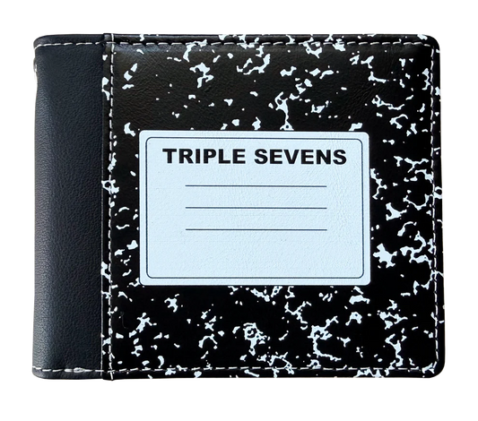 TRIPLE SEVENS NOTEBOOK WALLET
