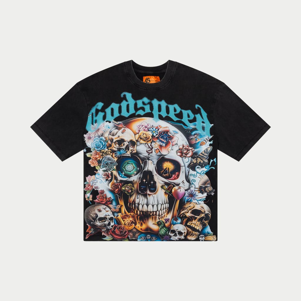 Godspeed Eternal Dream Black Wash Tee