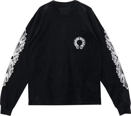 Chrome Hearts Horseshoe Long-Sleeve Tee (USED)