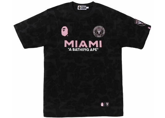 Bape x Miami Black Tee