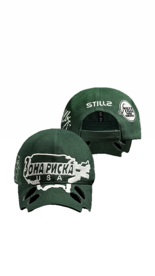 Stillz “Danger Zone” Green Cap