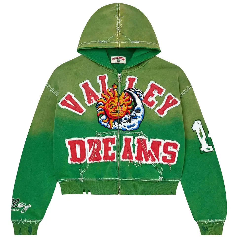 Vale Forever Sunny Zip Up Hoodie