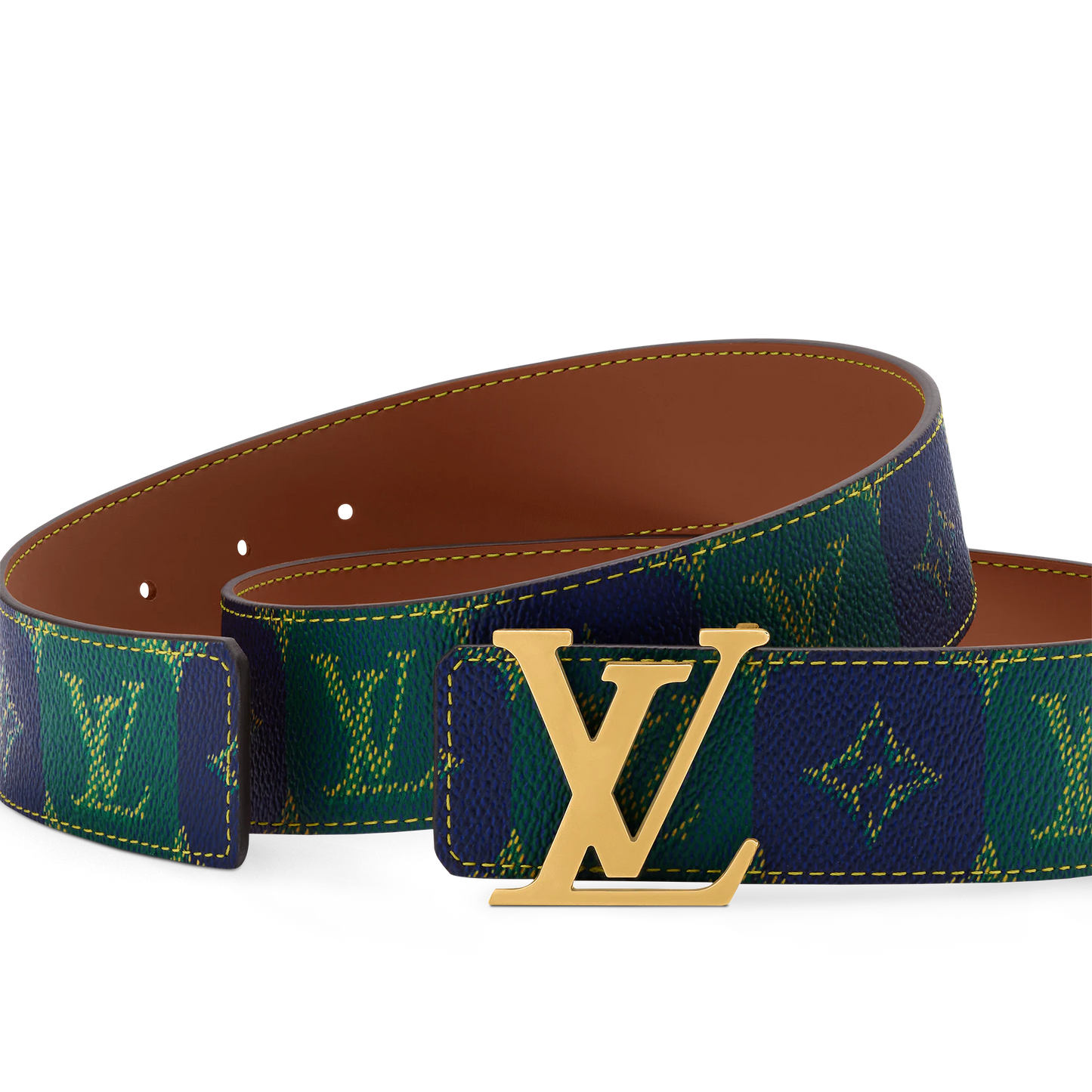 Louis Vuitton College Monogram Heritage 40MM Belt