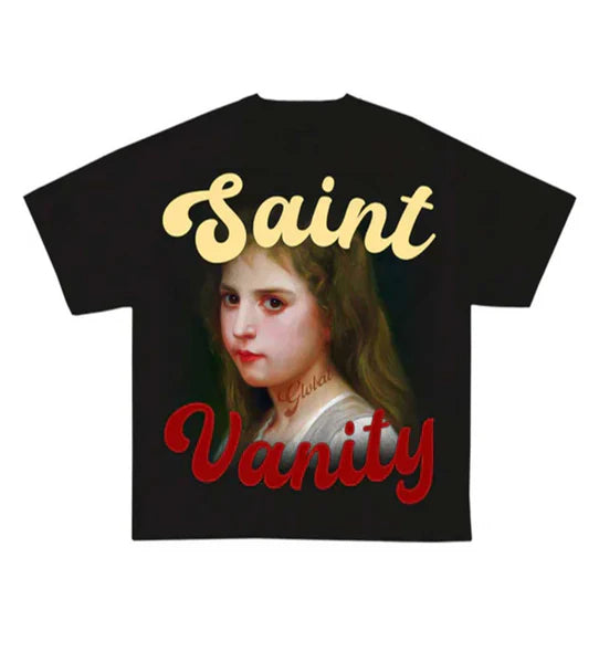 Saint Vanity Global Black Tee