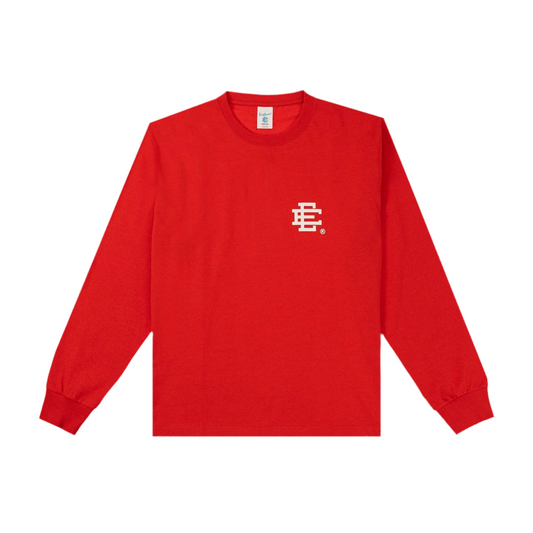Eric Emanuel Red Longsleeve Tee