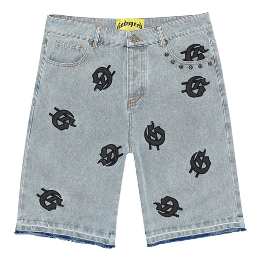 Godspeed Blue Infinity Shorts