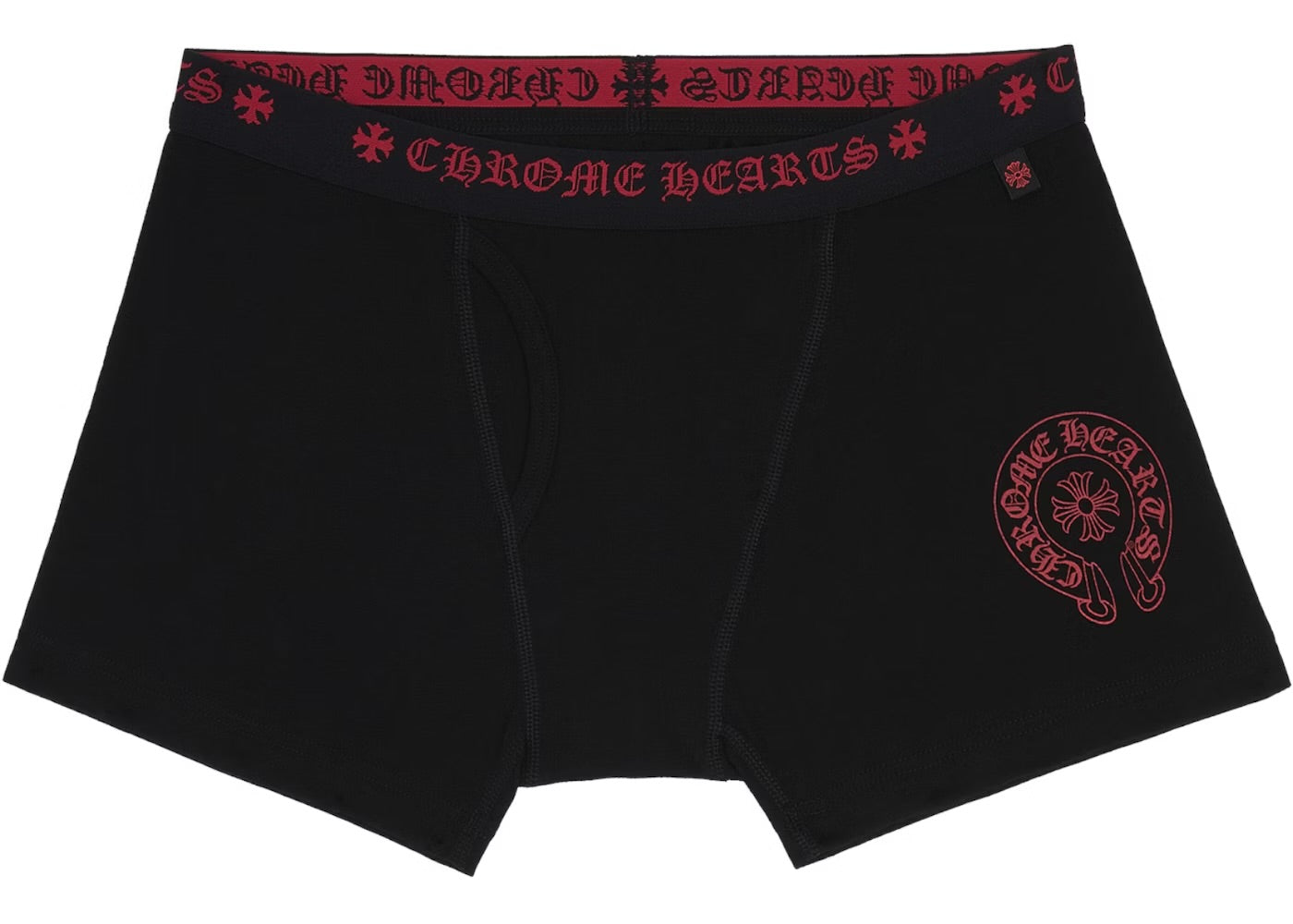 Chrome Hearts Black & Red Boxer Briefs