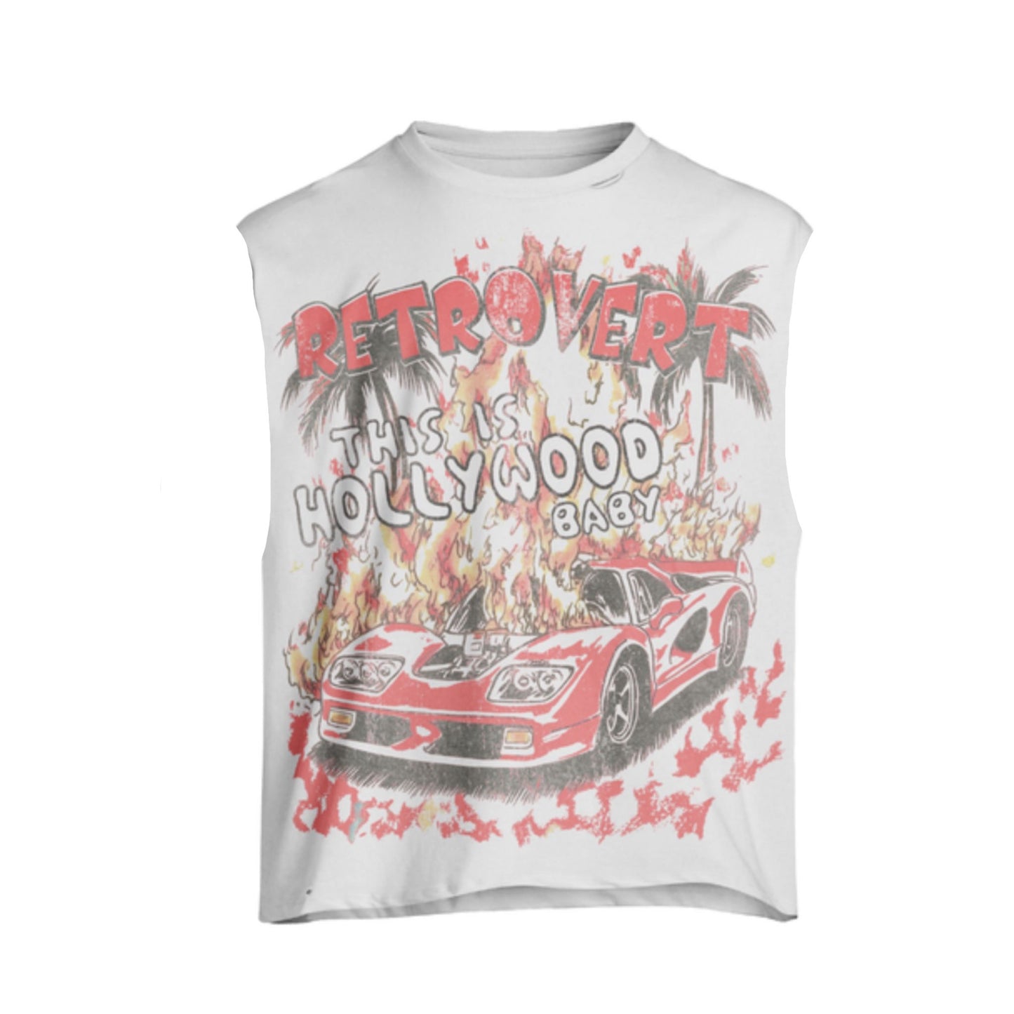 Retrovert Hollywood Shirt Cut Off