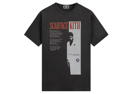 Kith x Scarface Film Poster Vintage Tee - Black