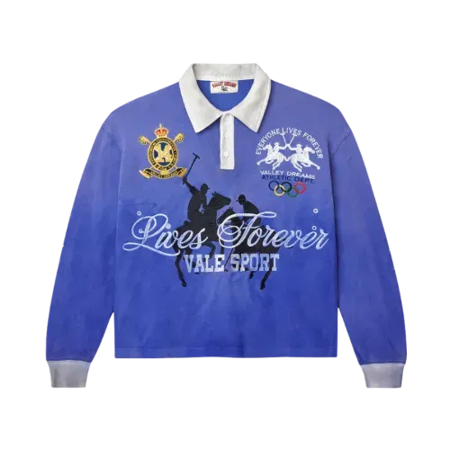 Vale Forever Rugby Blue Polo