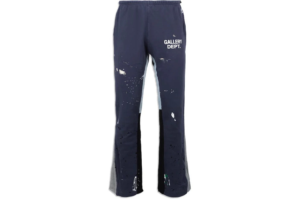 Gallery Dept. Painted Flare Navy Sweatpant