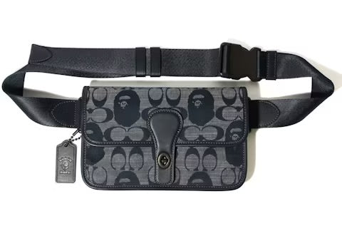 Bape x Coach Turnlock Tab Belt Bag
