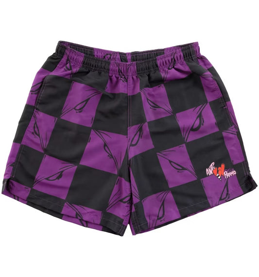 Matty Boy Anti Promo Purple Nylon Shorts