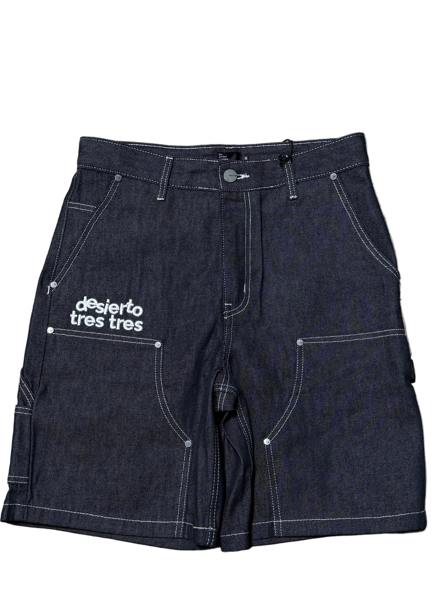 Desierto Tres Tres Raw Denim Short