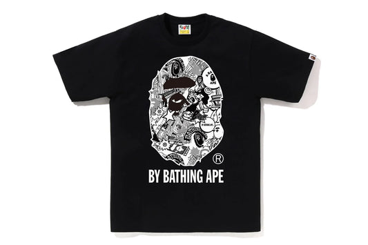 Bape Comic Art Black Tee