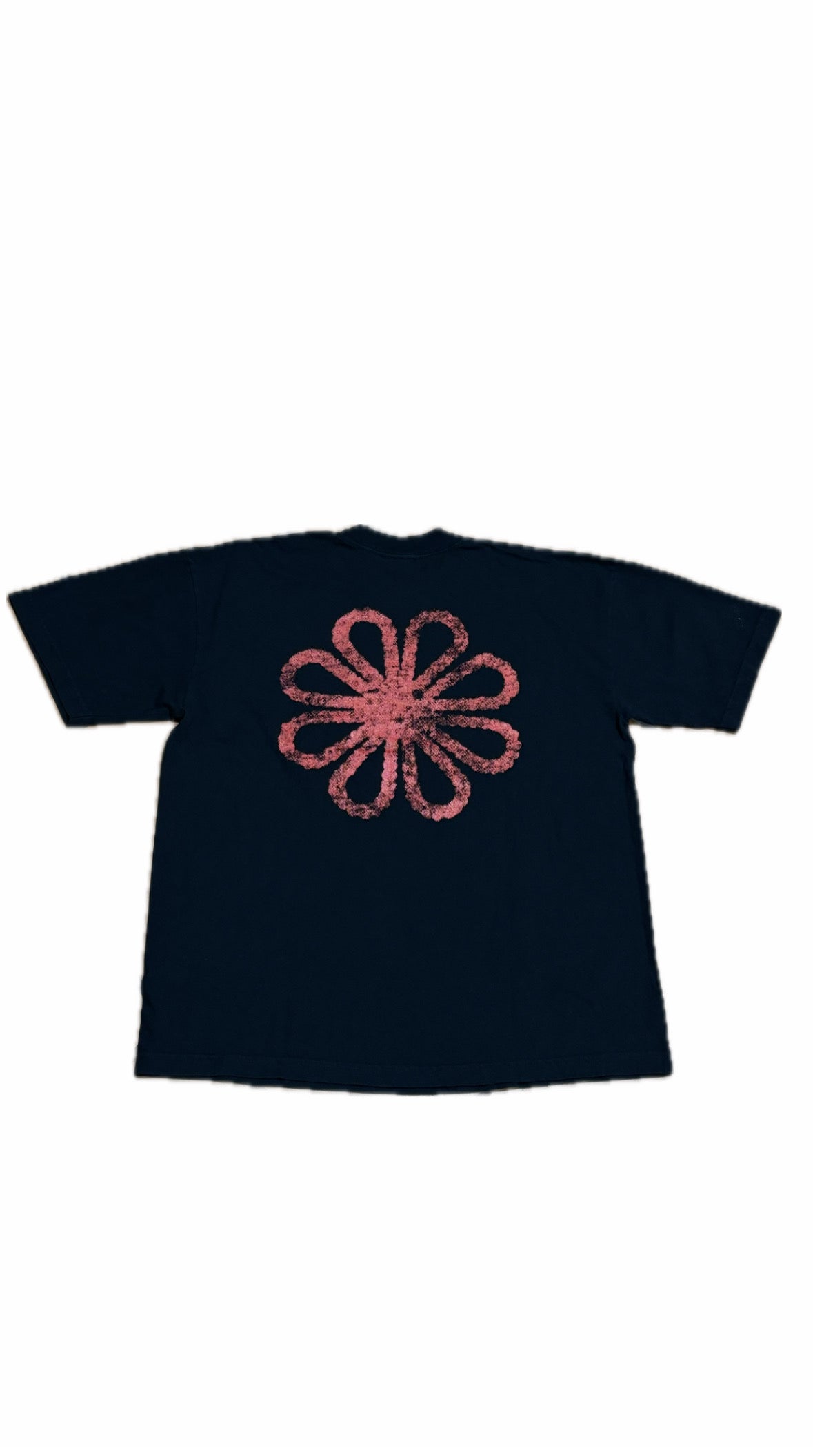 Made in Effort Black Flower Tee