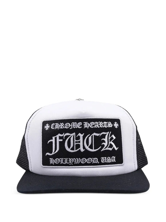 Chrome Hearts FUCK Hollywood Trucker Hat
