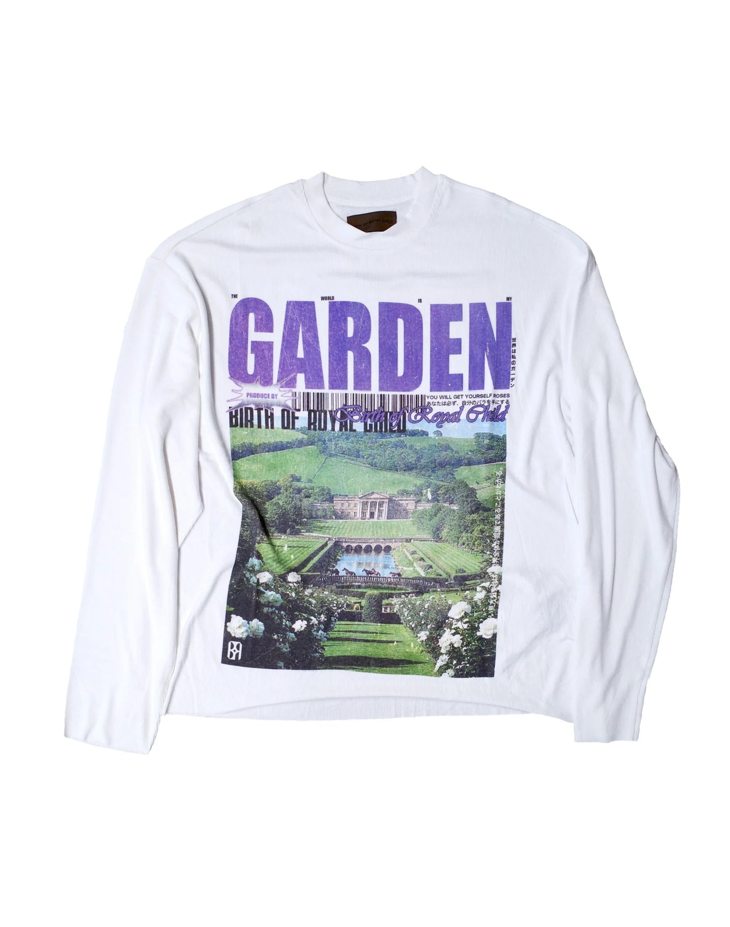 Birth of Royal Rose Garden Longsleeve Tee