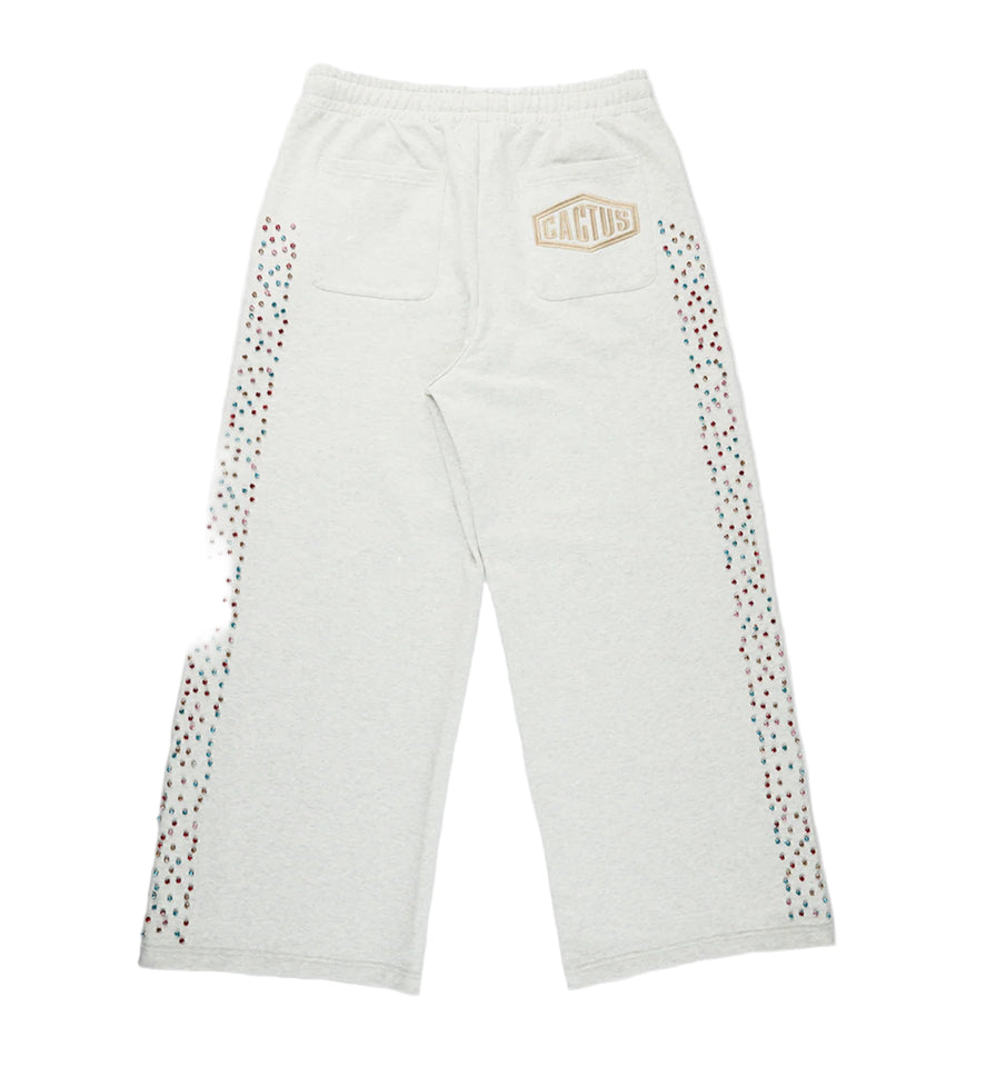 AZVA Crystal Cactus Sweats - Grey