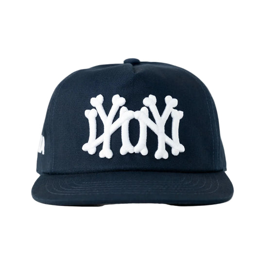 Oma NY NY Bones Blue Cap