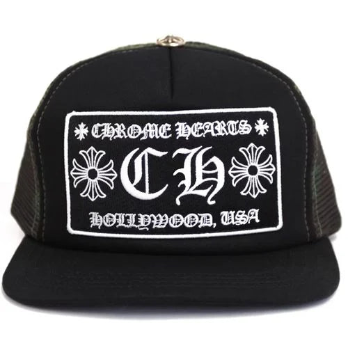 Chrome Hearts Hollywood CH Trucker Hat