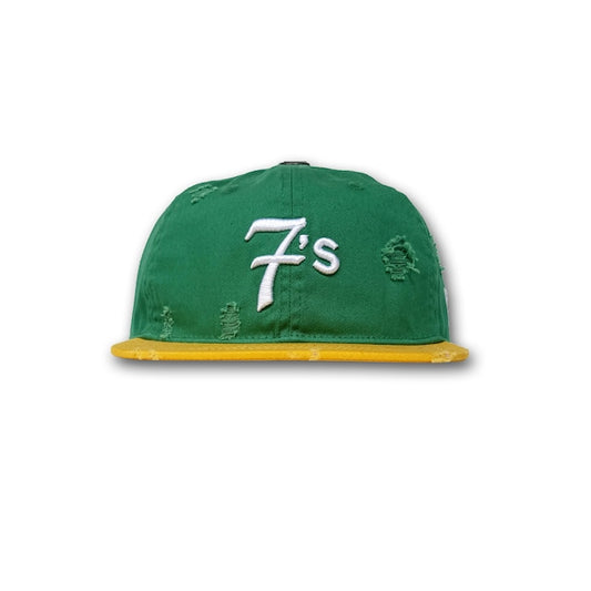 Triple Sevens Hat Green/Yellow