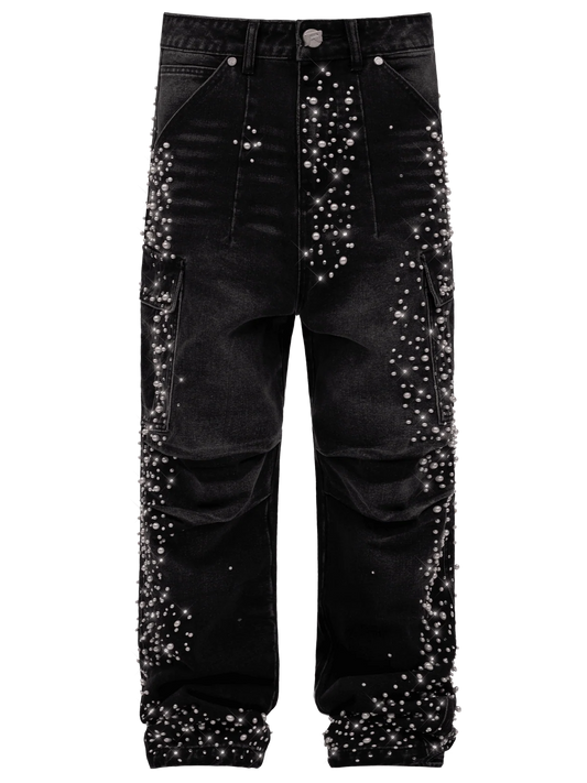 Reputation Studios Cargo Embellish Denim