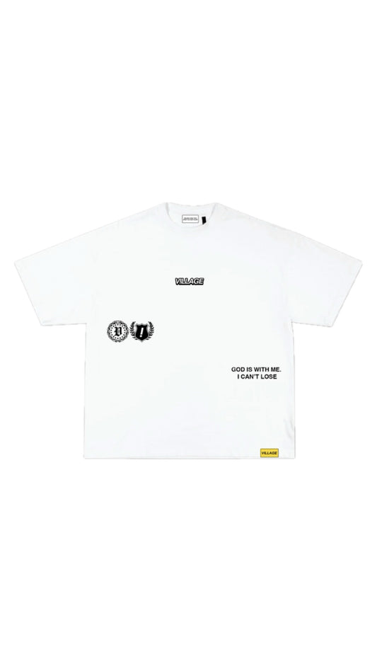 V!llage Try? White Tee