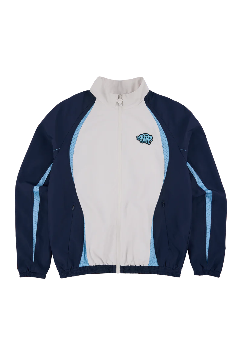 Syna Tracksuit Grey/Navy Set