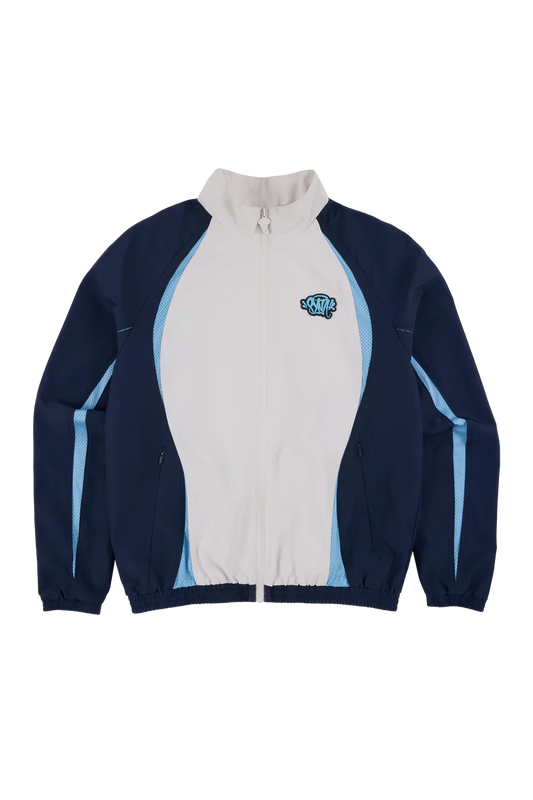 Syna Tracksuit Grey/Navy Set