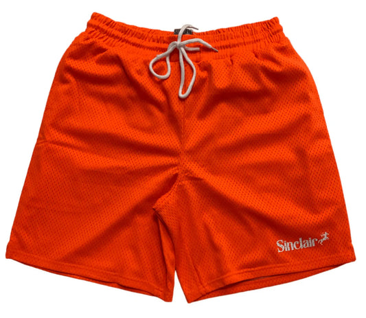 Sinclair Mesh Orange Shorts