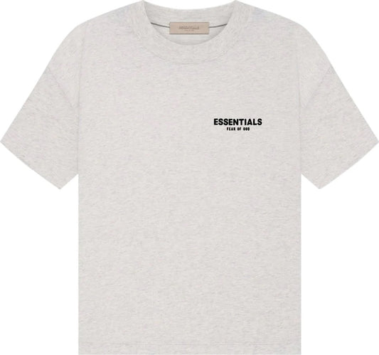 Essentials Light Oatme Tee