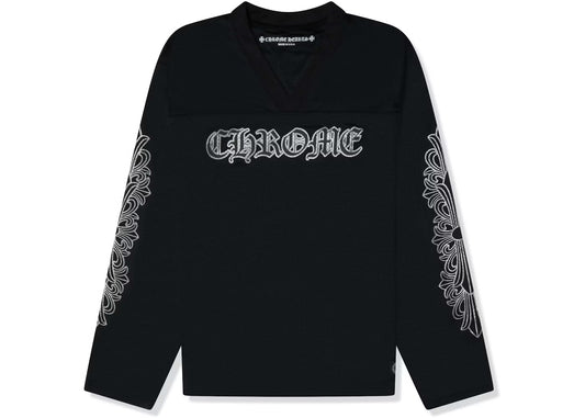 Chrome Hearts Black Mesh Hockey Jersey