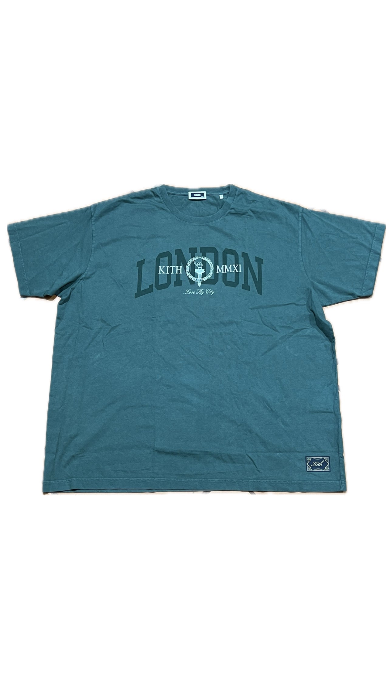 Kith Love Thy City London Green Tee