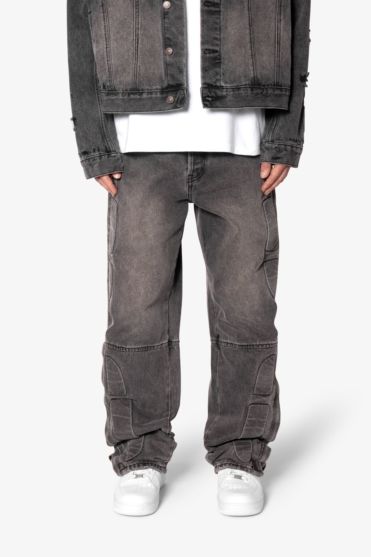 MNML ULTRA BAGGY MOTO DENIM