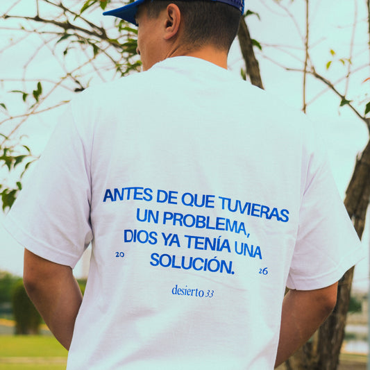 Desierto Tres Tres White Tee