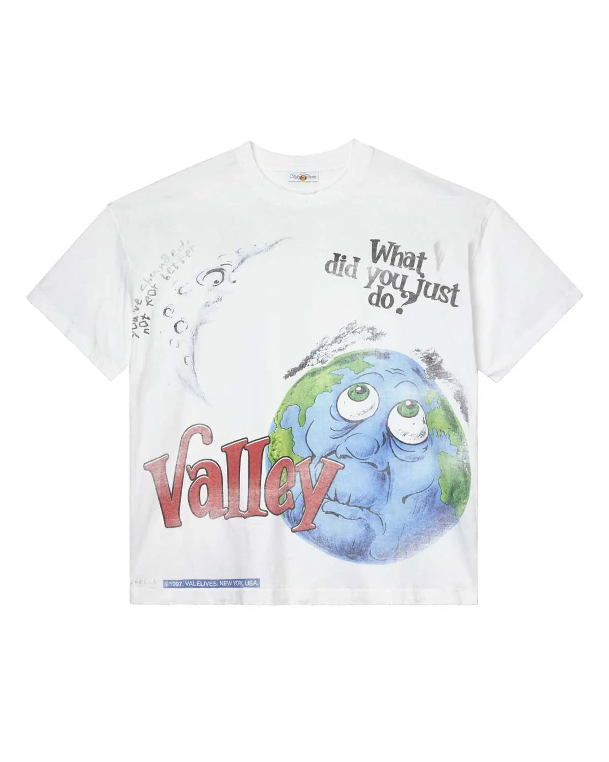 Vale World Peace White Tee