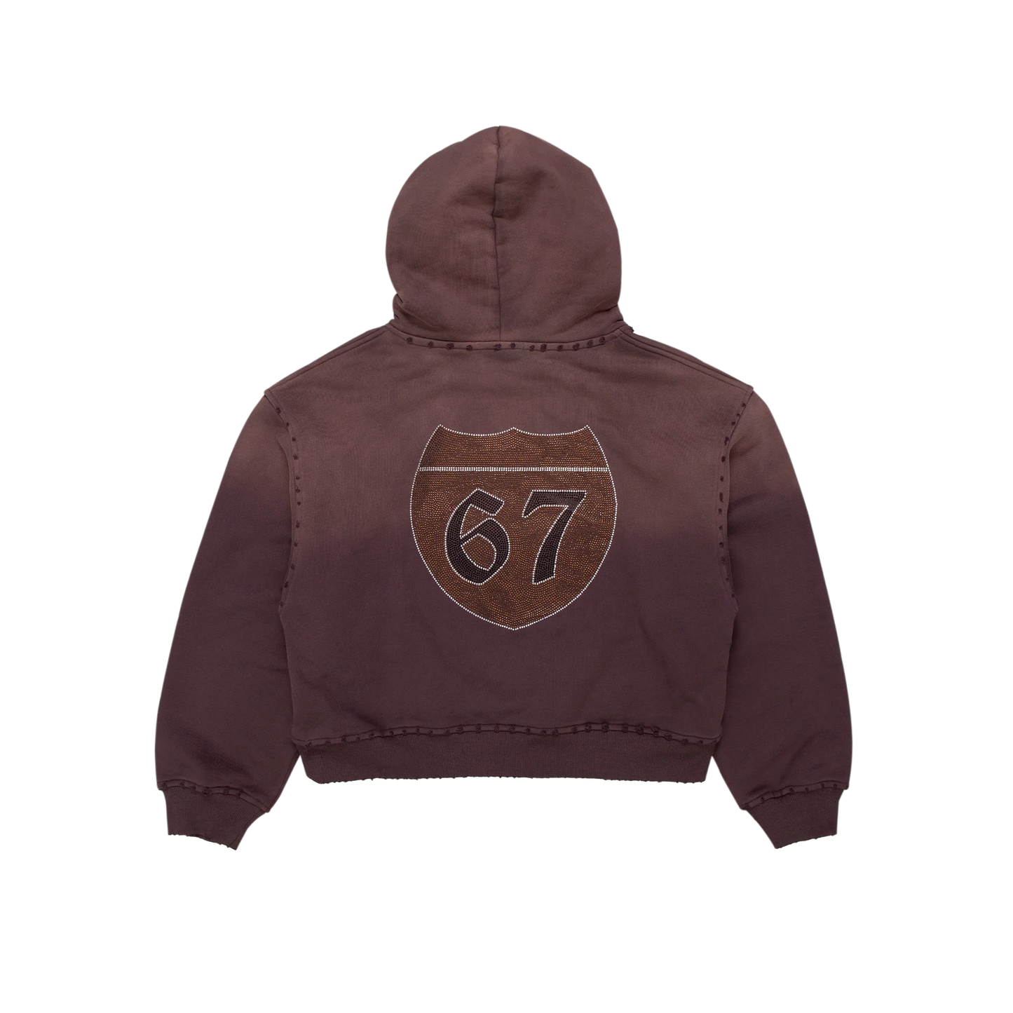 SSBD Cristo Purple Hoodie