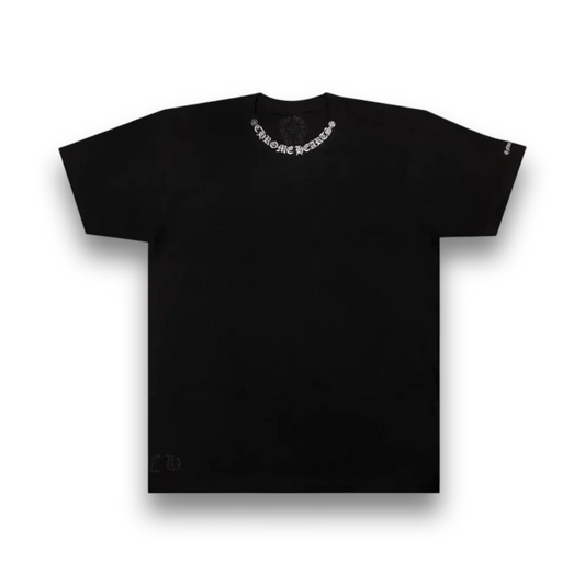 Chrome Hearts Neck Logo Black Tee (USED)