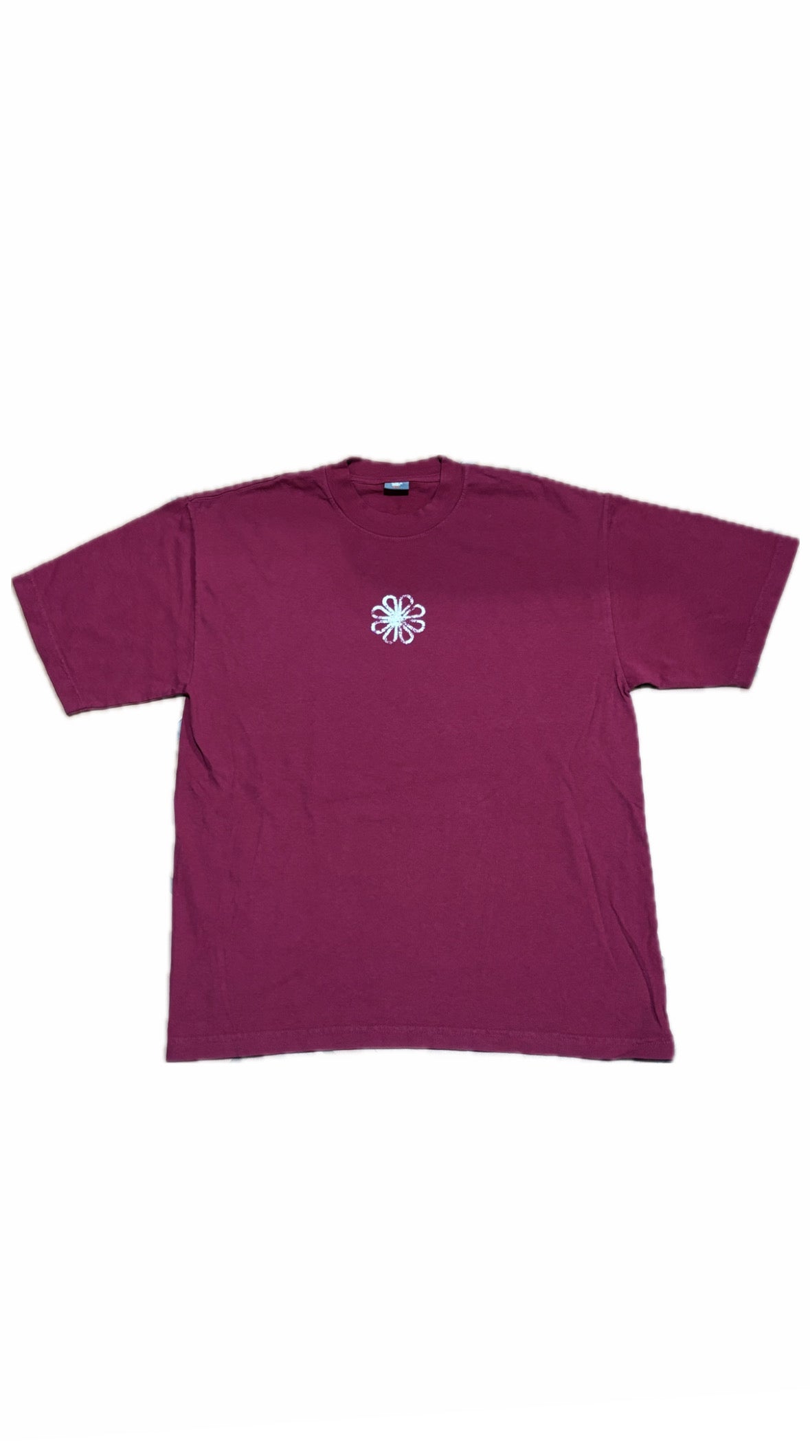 Made in Effort Flower Red Tee