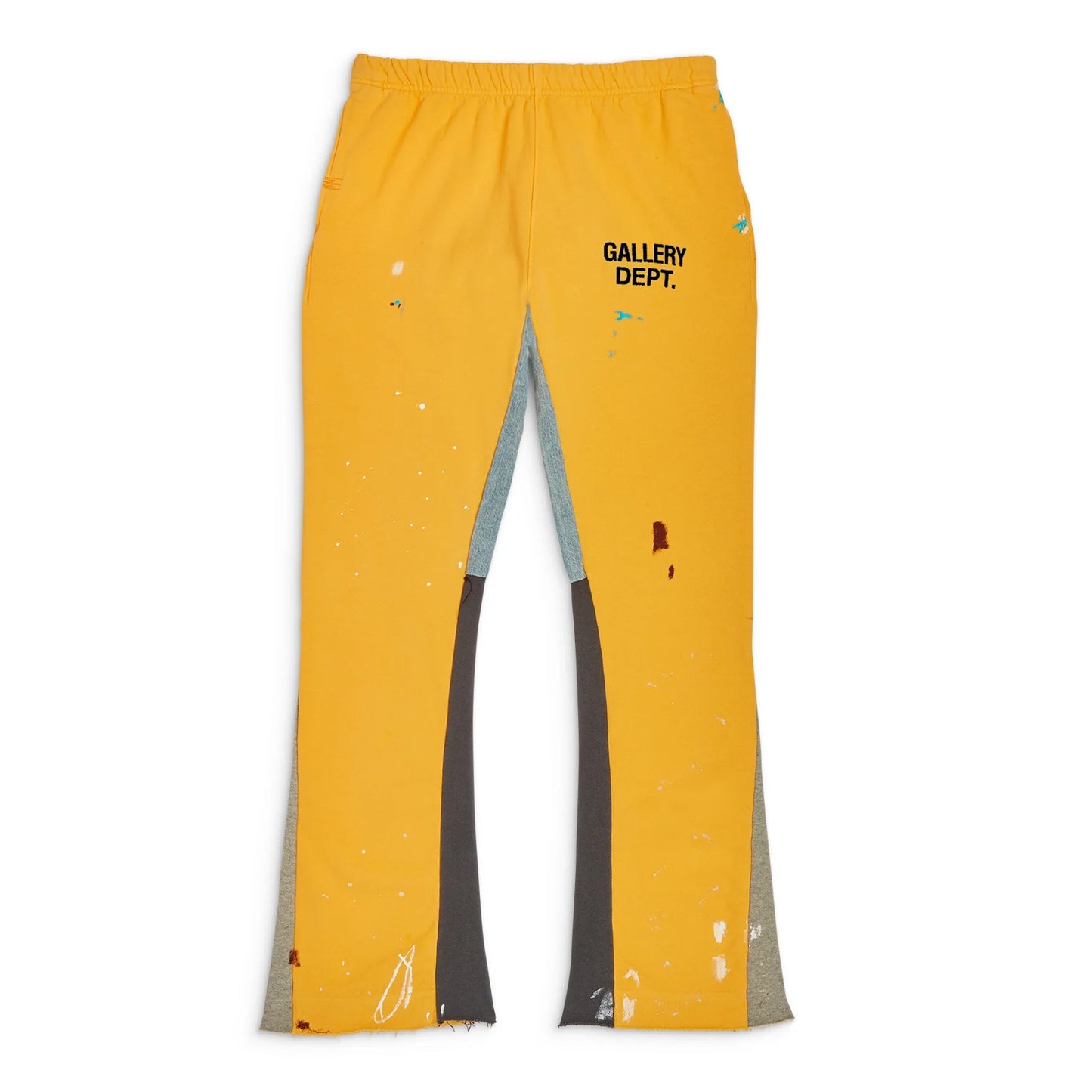 Gallery Dept. Painted Flare Yellow Sweatpant