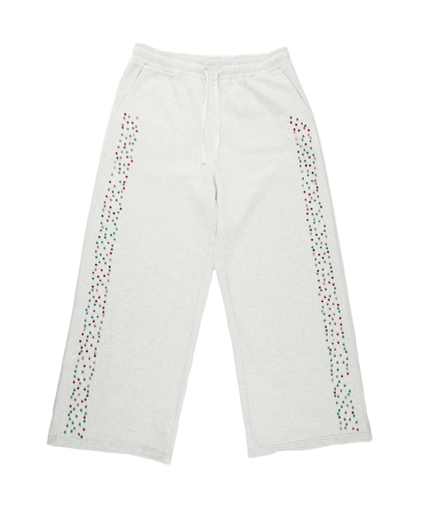 AZVA Crystal Cactus Sweats - Grey