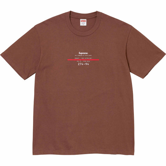 Supreme Standard Brown Tee