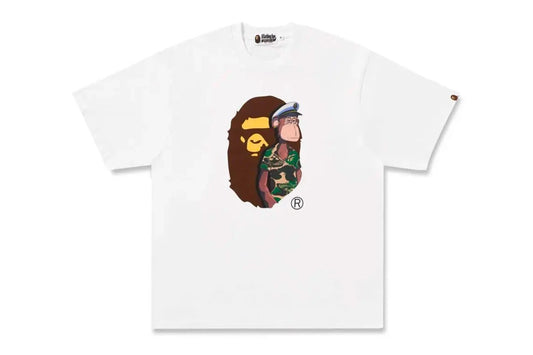 Bape Bored Ape Yacht Club Capsule White Tee