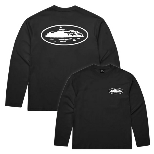 Corteiz Black L/S Tee