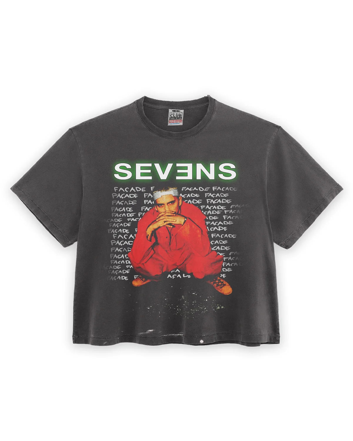 TRIPLE SEVENS 2000S TEE BLACK
