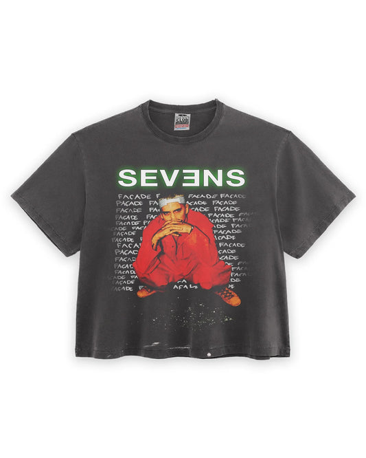 TRIPLE SEVENS 2000S TEE BLACK
