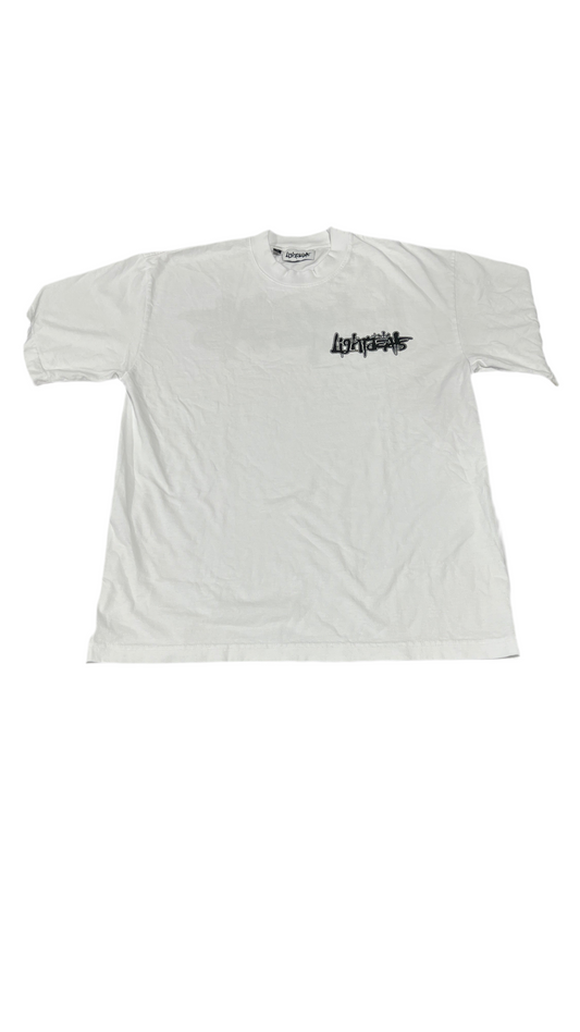 Light Deals White/Black Tee