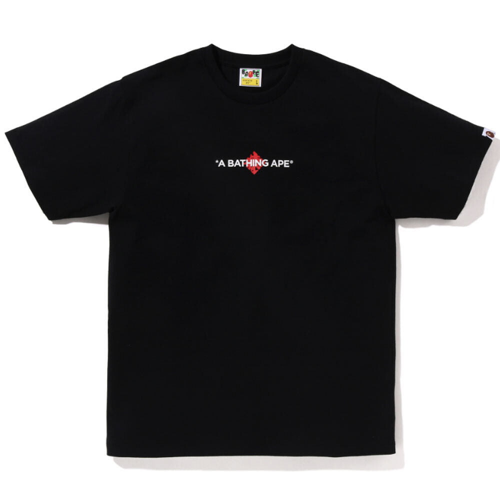 Bape Ape Fan Black Tee